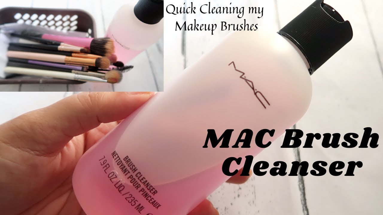 makeup brush cleaner mac